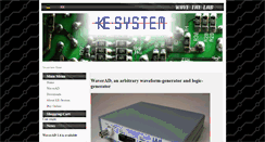 Desktop Screenshot of ke-system.de