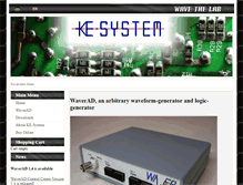 Tablet Screenshot of ke-system.de